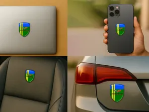 Corvette Autoembleme Hochwertig Anpassbar Design